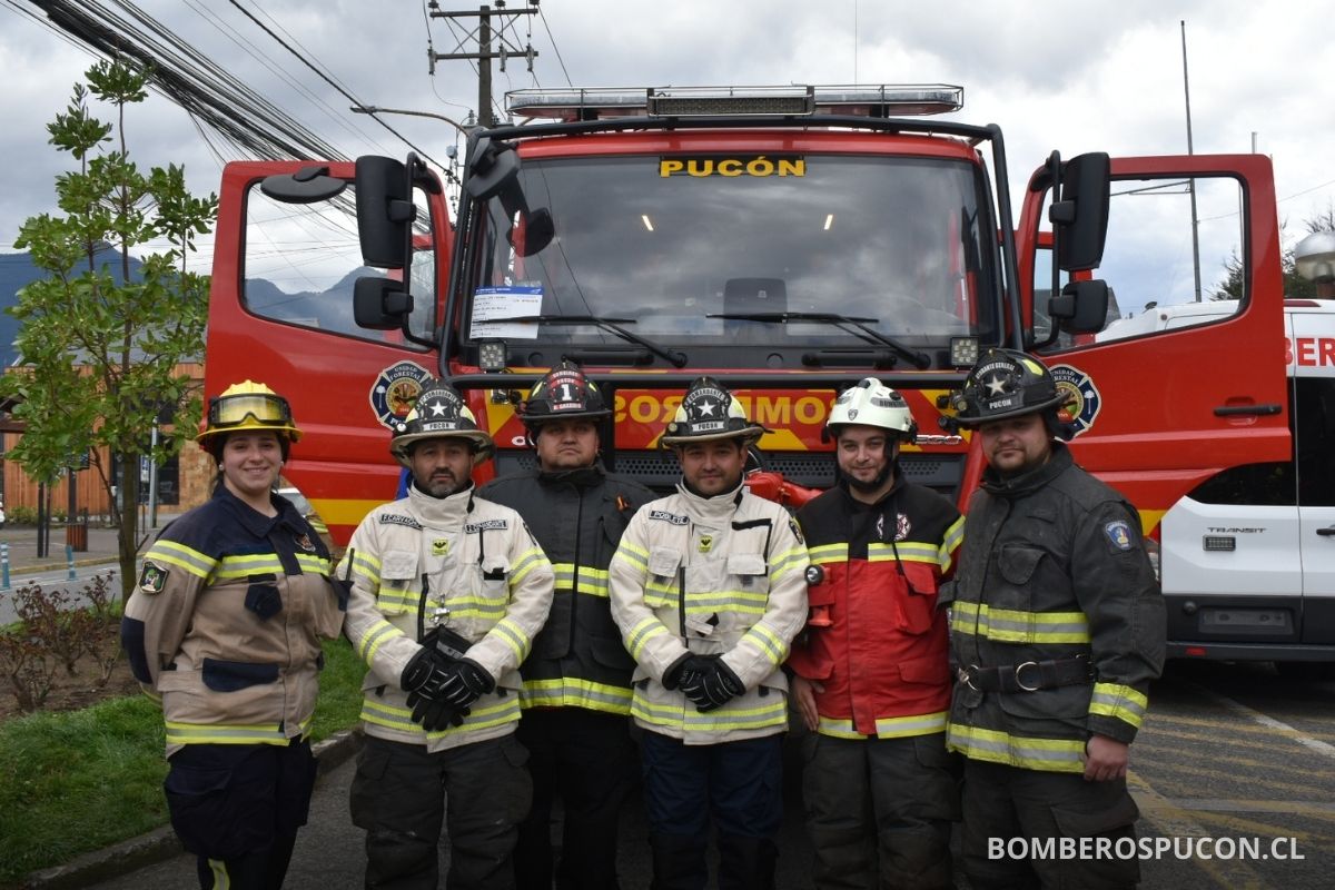 segunda compañia bomberos acreditada recibe nuevo carro forestal